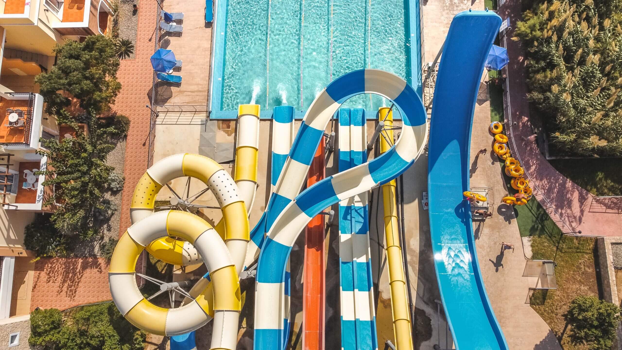 Aerial Waterpark