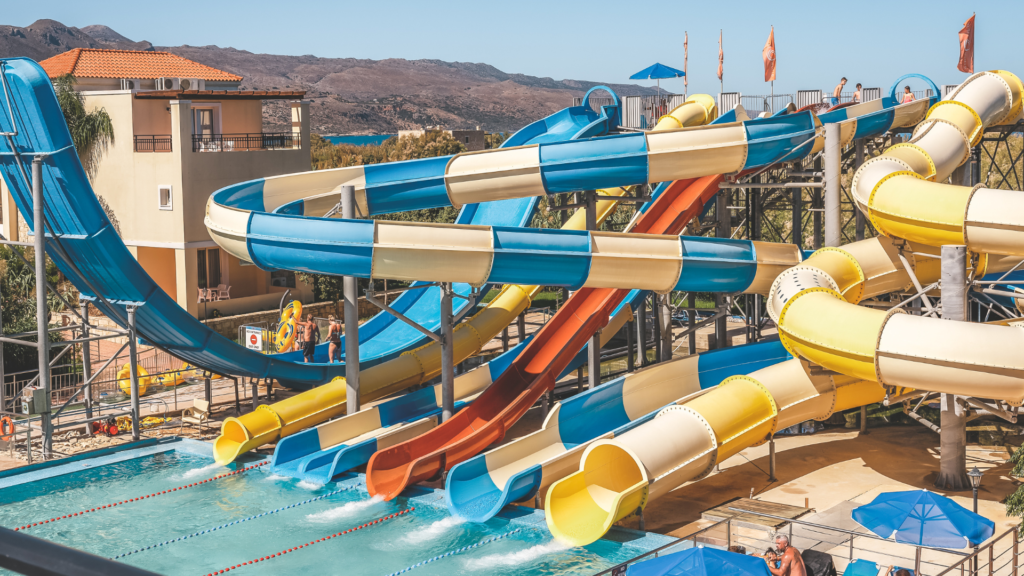 waterpark slides