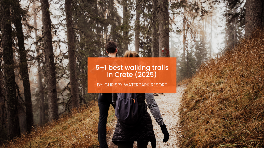 best walking trails crete